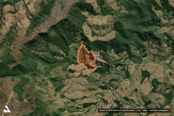 Imagem de satélite de Sitio Sesmaria em OLARIA - MG
