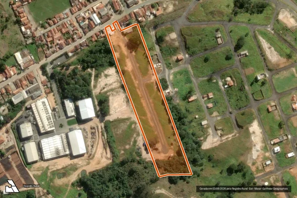 Imagem de satélite de SITIO SAO LUIZ em JACUTINGA - MG