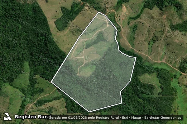 Imagem de satélite de Fazenda Sao Jorge em ITUPIRANGA - PA