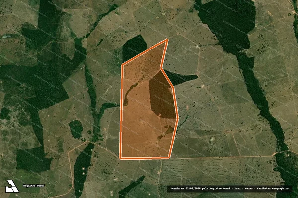Imagem de satélite de FAZENDA SERRA VERDE em MARABÁ - PA