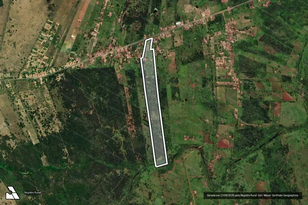 Imagem de satélite de Sítio Pitombeira em SÃO PAULO DO POTENGI - RN