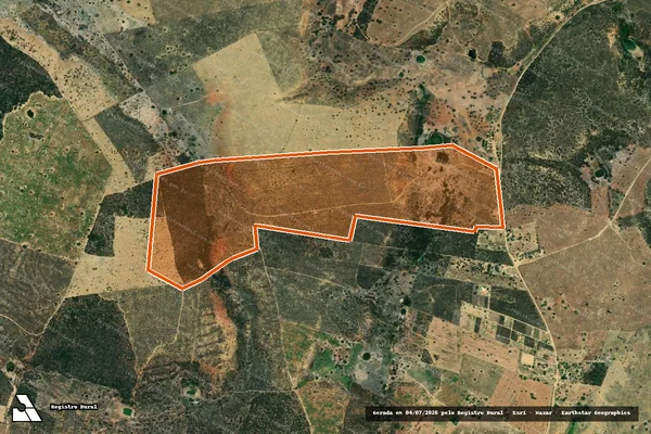 Imagem de satélite de Fazenda Várzea Do Jenipapo em CAÉM - BA