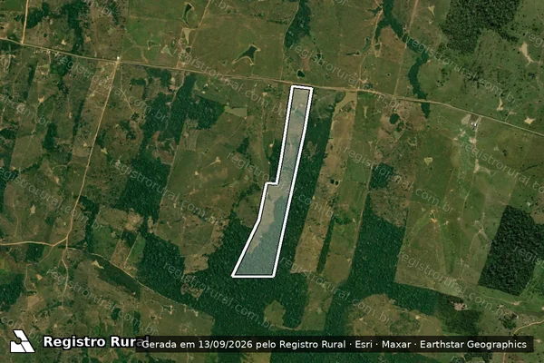 Imagem de satélite de COLONIA FE EM DEUS em RIO BRANCO - AC