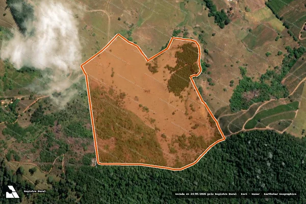 Imagem de satélite de Sitio Segredo em CACHOEIRA DE MINAS - MG