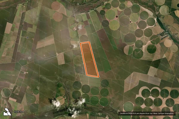 Imagem de satélite de Fazenda Vacaria Ii em BARREIRAS - BA