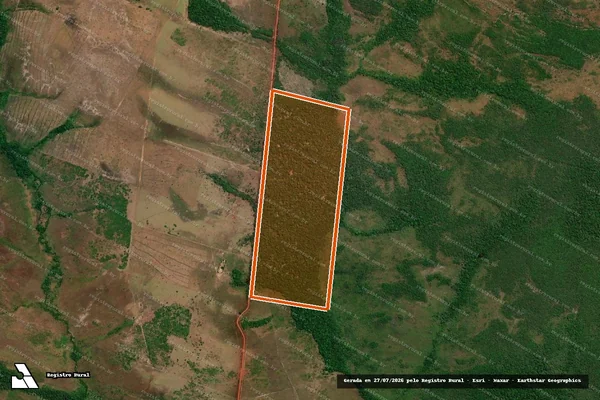 Imagem de satélite de FAZENDA DO HOME II em JUARA - MT