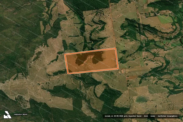 Imagem de satélite de Fazenda Usina Xxii em JACIARA - MT