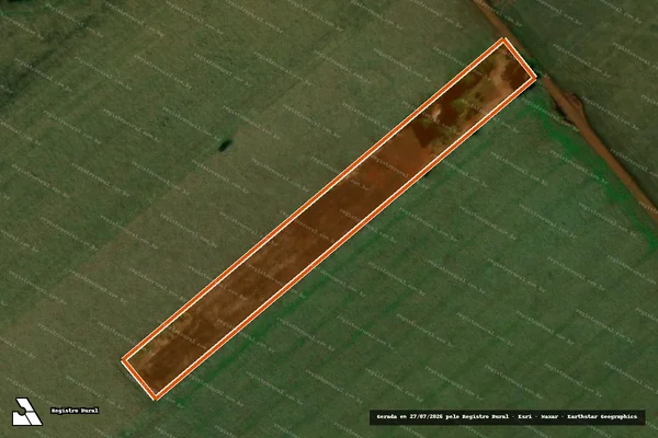 Imagem de satélite de Parte Lote Rural 44 Qdra 43 em FÁTIMA DO SUL - MS