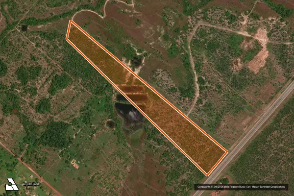Imagem de satélite de RECANTO DO PINHEIRO em CUIABÁ - MT