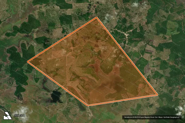 Imagem de satélite de FAZENDA SILVA em PENALVA - MA