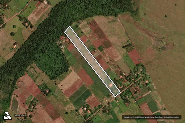 Imagem de satélite de Faz Pouso Alegre Gleba A Lote 31 em CAMPO GRANDE - MS