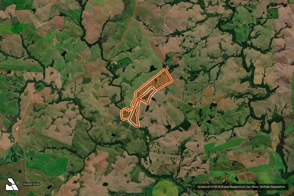 Imagem de satélite de Agropecuaria Querencia Do Amapa em TUPANCIRETÃ - RS