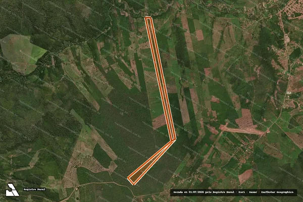 Imagem de satélite de ZABUMBA em COLINAS - MA