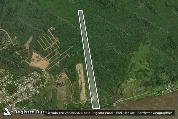 Imagem de satélite de Sitio Platinense em MANACAPURU - AM