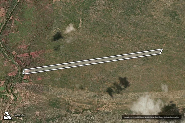Imagem de satélite de Jacó Da Faz. Paulista em SERRA TALHADA - PE