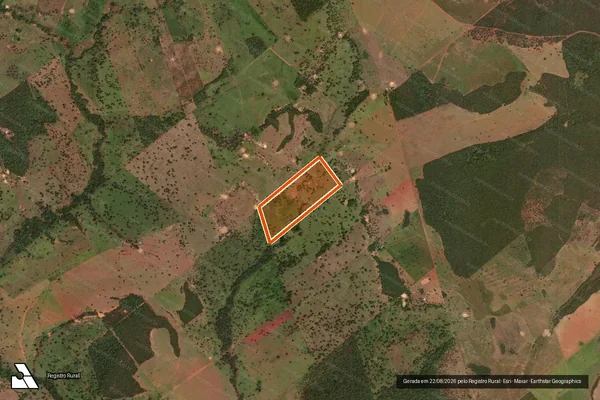 Imagem de satélite de Faz Boa Sorte em NOVO SÃO JOAQUIM - MT