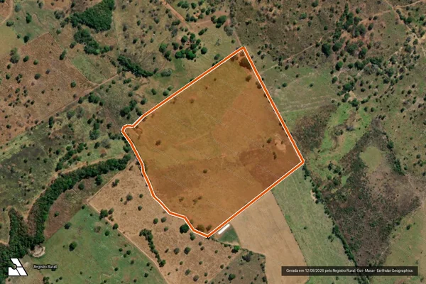 Imagem de satélite de FAZENDA MOCAMBO em LAGOA DOS PATOS - MG