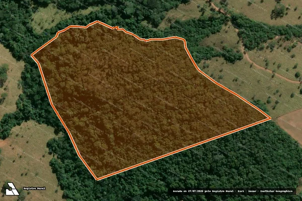 Imagem de satélite de Fazenda Engenho Velho em PERDIZES - MG