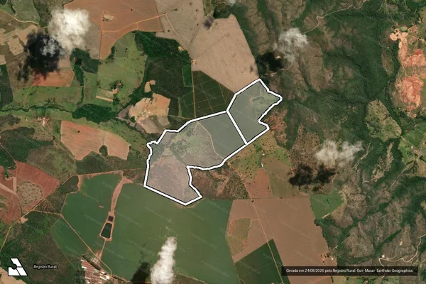 Imagem de satélite de FAZENDA BURITI E DOURADINHO em COROMANDEL - MG