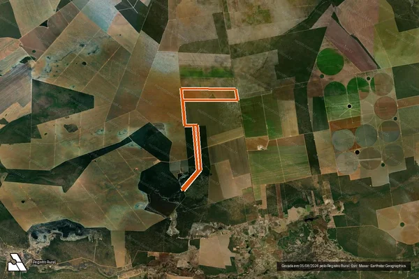Imagem de satélite de FAZENDA ALABAMA VIII em SÃO DESIDÉRIO - BA