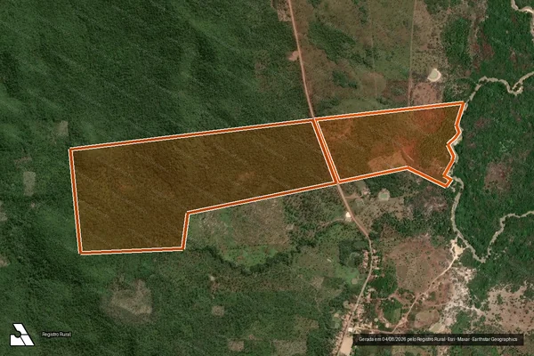 Imagem de satélite de Fazenda Cajazeiras em VARGEM GRANDE - MA
