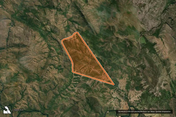 Imagem de satélite de FAZENDA SILENCIO em COLINAS DO SUL - GO