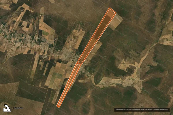 Imagem de satélite de FAZENDA CAUAN III em FORMOSA DO RIO PRETO - BA