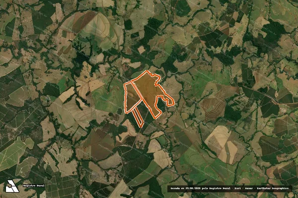 Imagem de satélite de Fazenda Campo Limpo em PATROCÍNIO PAULISTA - SP