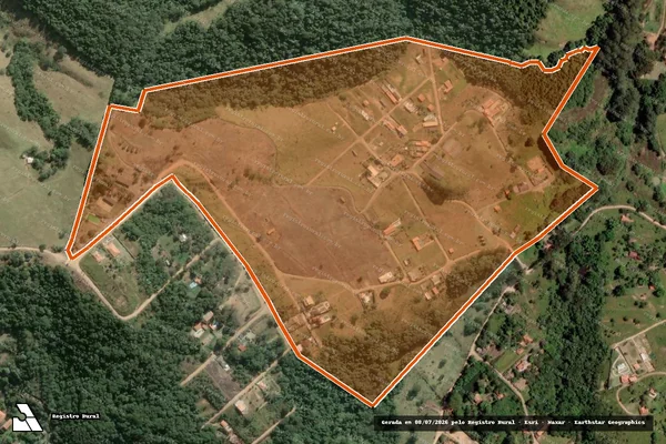 Imagem de satélite de Haras Frank'S em ITU - SP