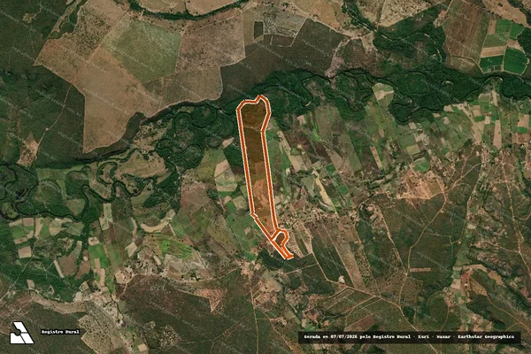 Imagem de satélite de FAZENDA TINGUI em RIO PARDO DE MINAS - MG