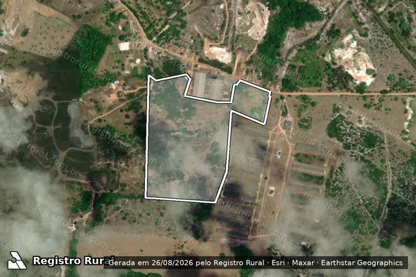 Imagem de satélite de Sede em AREIA BRANCA - SE