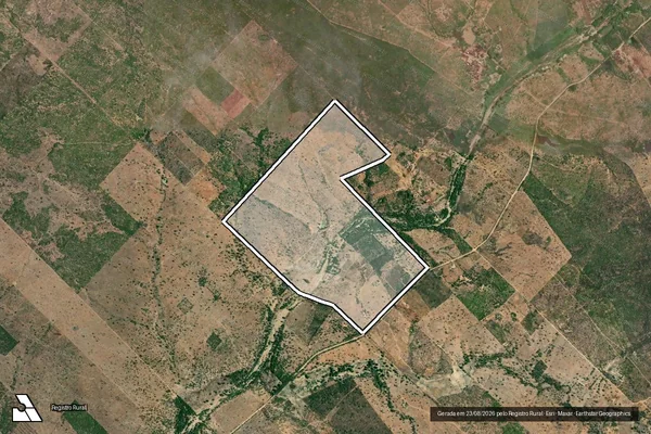 Imagem de satélite de FAZENDA BOLIVIA em PEDRA - PE