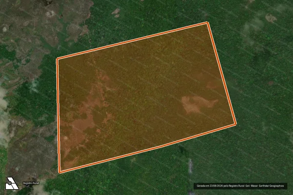 Imagem de satélite de FAZENDA SAMAUMA em CARACARAÍ - RR