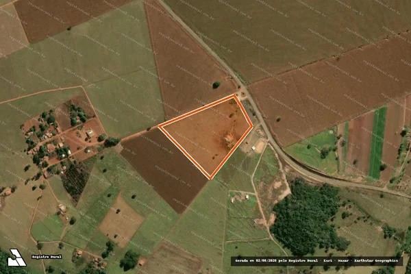 Imagem de satélite de FAZENDA SANTO ANTONIO em ITABERAÍ - GO