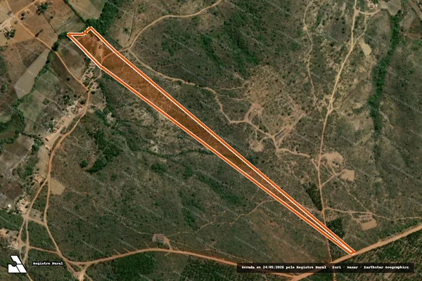 Imagem de satélite de FAZENDA AURORA em RIO PARDO DE MINAS - MG