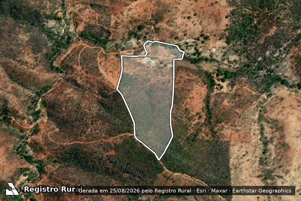 Imagem de satélite de FAZENDA PORTILHO em BERILO - MG