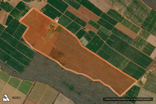 Imagem de satélite de SITIO SAO JUDAS TADEU em QUIXERÉ - CE