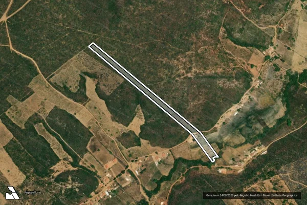 Imagem de satélite de FAZENDA MATO GROSSO em RIO PARDO DE MINAS - MG