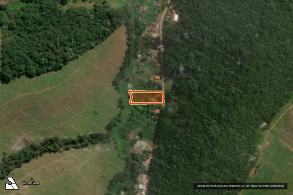 Imagem de satélite de SITIO VARGEM DA ROSEIRA em CARANAÍBA - MG