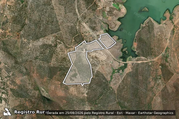 Imagem de satélite de FAZENDA NOVA ALVORADA em JEQUIÉ - BA