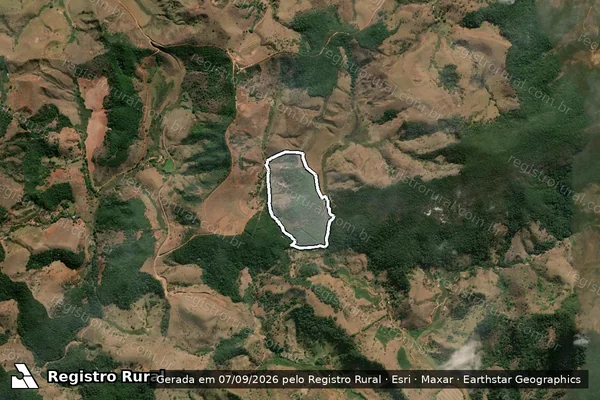 Imagem de satélite de MARIQUITA em SANTA MARIA DE ITABIRA - MG