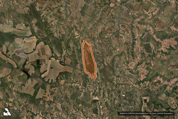 Imagem de satélite de FAZENDA ELIZA em RIACHINHO - MG