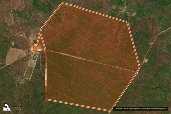Imagem de satélite de CABLOCOS em MILTON BRANDÃO - PI
