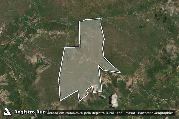 Imagem de satélite de GLEBA UNIAO II em MILAGRES DO MARANHÃO - MA