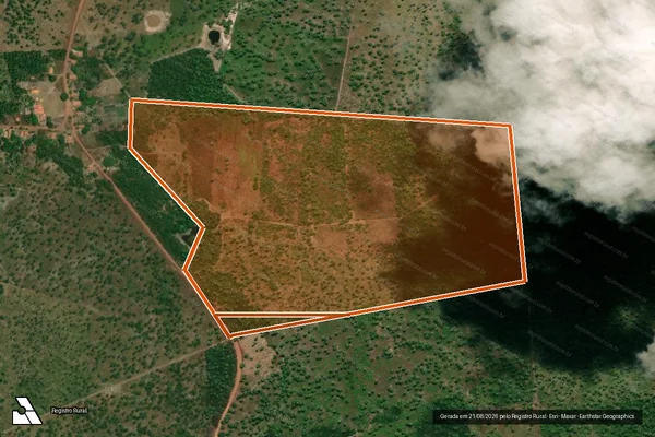 Imagem de satélite de LOTE 008, PA TRES SETUBAL em SÃO LUÍS GONZAGA DO MARANHÃO - MA