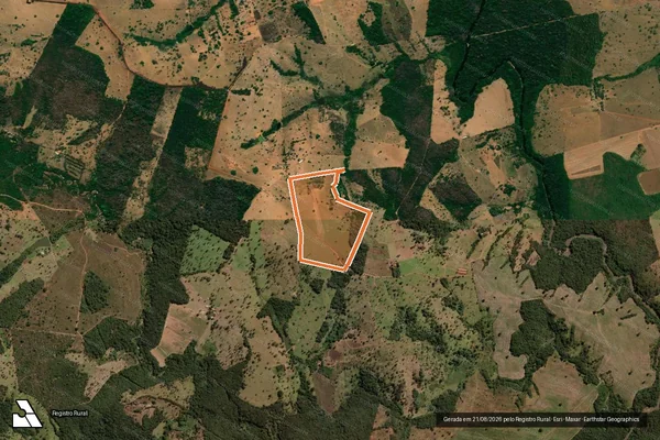 Imagem de satélite de FAZENDA SANTO ANTONIO em APARECIDA DE GOIÂNIA - GO