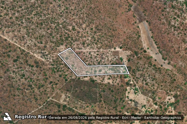 Imagem de satélite de CHAPADA DO ESTOCADO em FLORIANO - PI