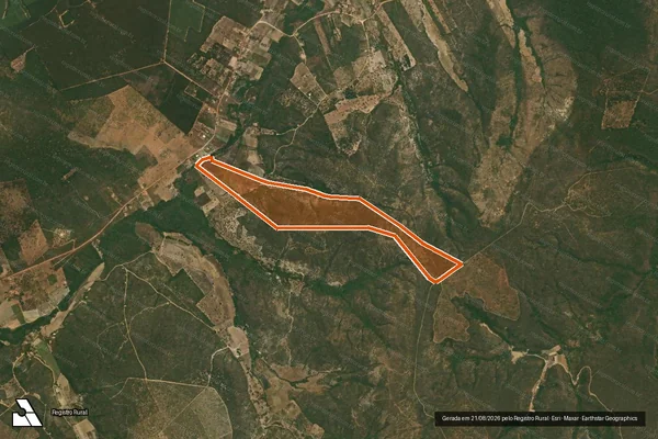 Imagem de satélite de FAZENDA CANCELA em RIO PARDO DE MINAS - MG