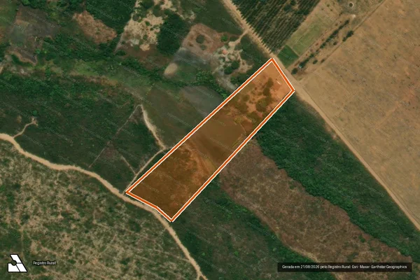 Imagem de satélite de FAZENDA PINTADO em RIO PARDO DE MINAS - MG