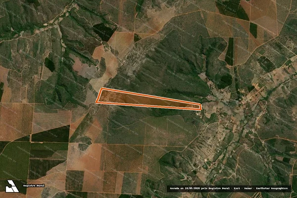 Imagem de satélite de FAZENDA AURORA em RIO PARDO DE MINAS - MG